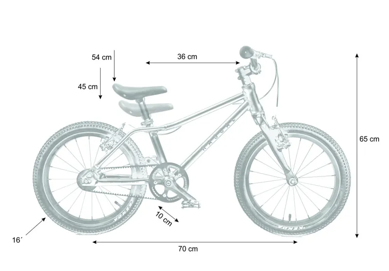Rascal 16 inch Wheel Kids Bike 2021 in Flame-2